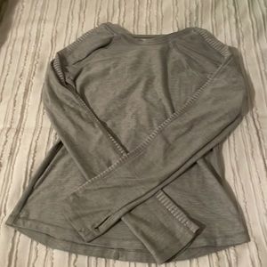 Old navy active grey athletic long sleeve